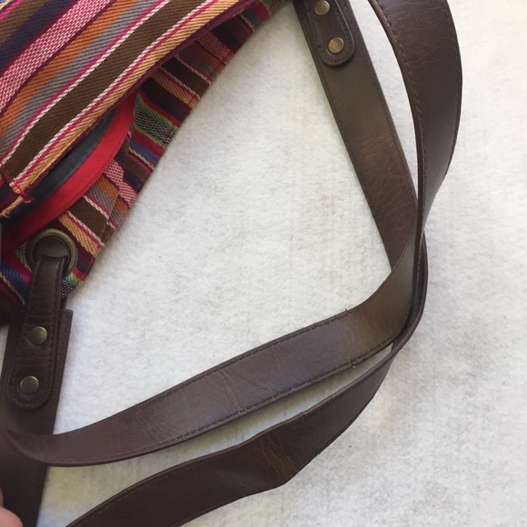 ❌SOLD Old Navy boho multicolor cotton shoulder bag - Picture 4 of 8